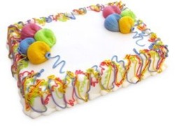 Rectangular Birthday Cake