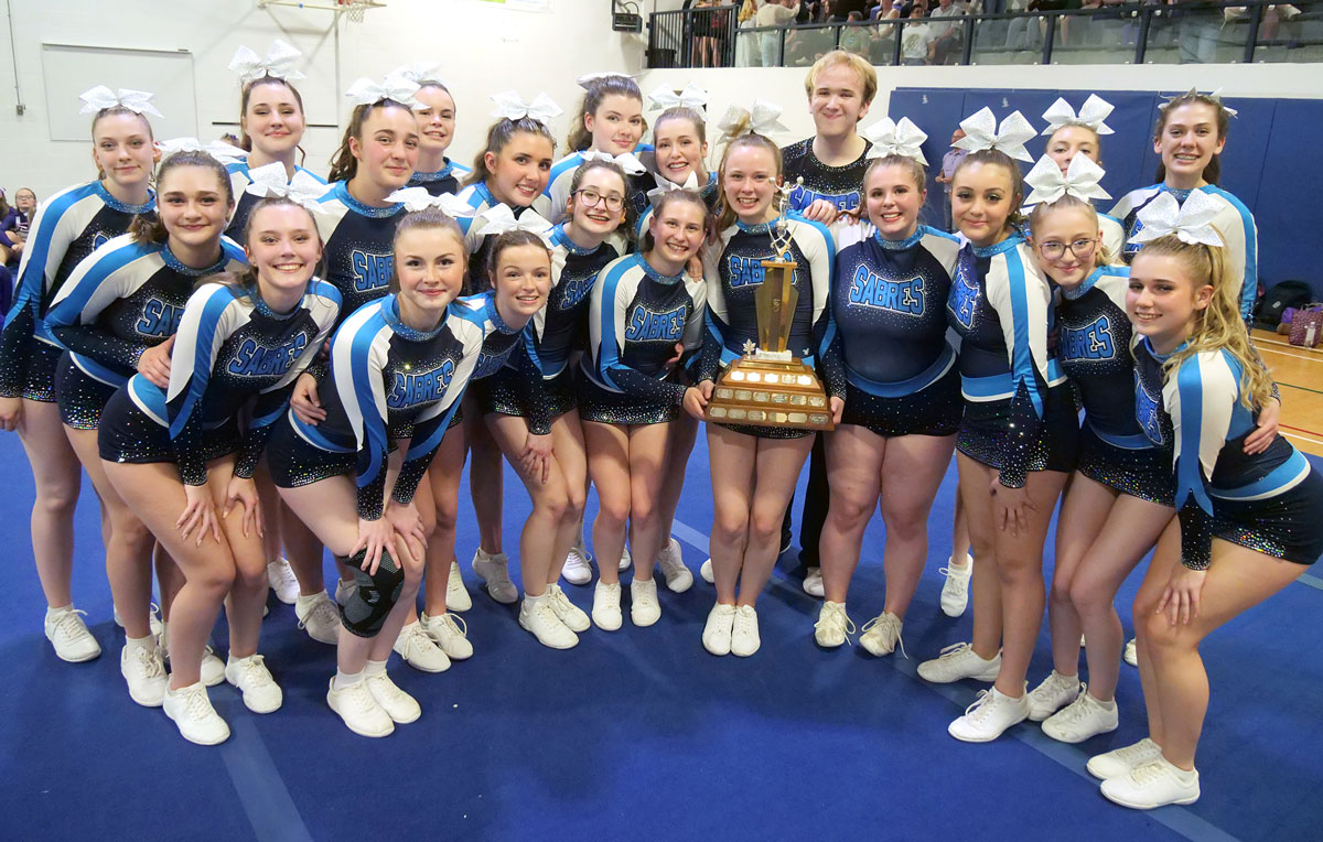 SCS cheerleaders win Norfolk Invitational competition