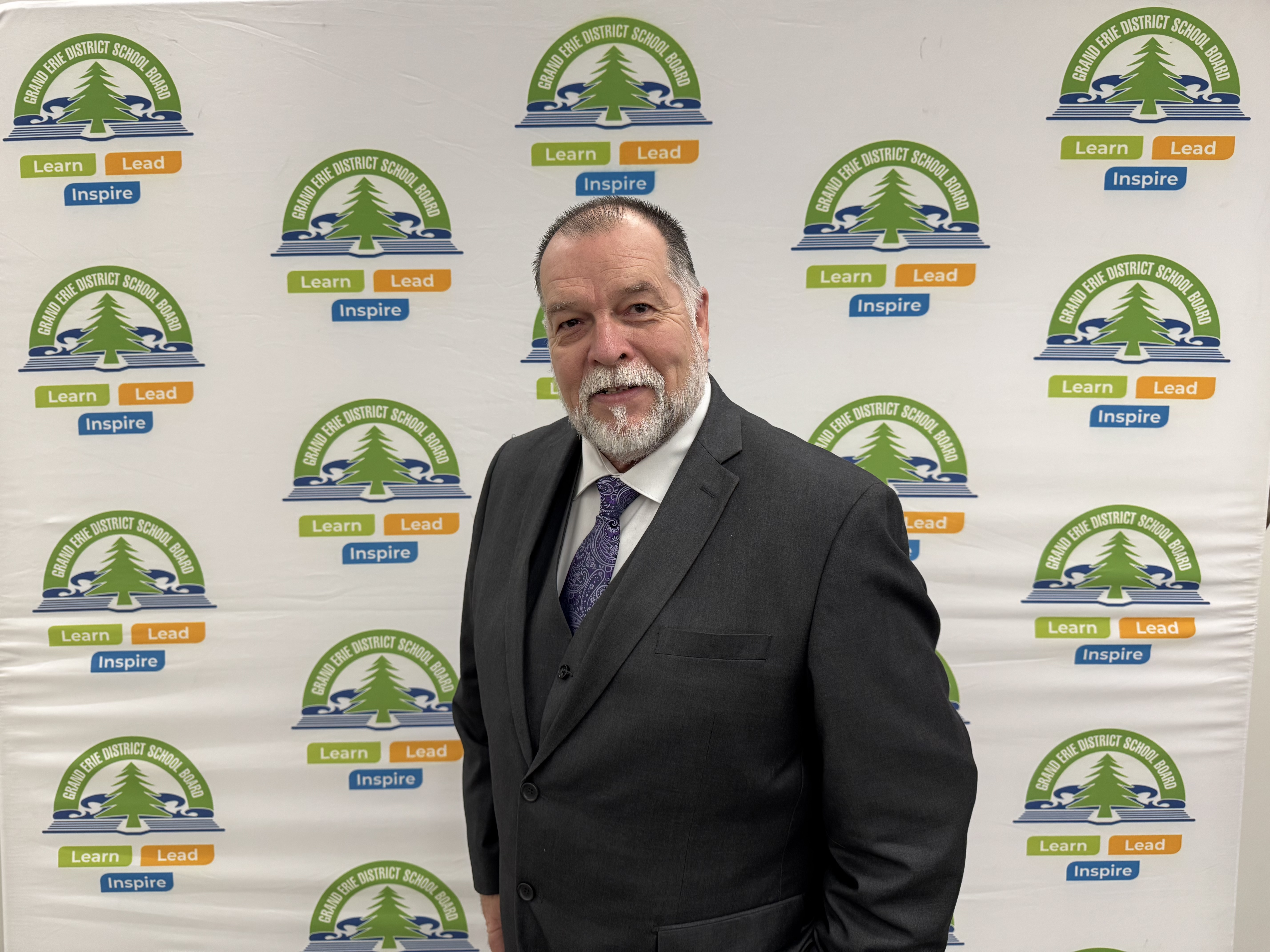 Newly elected Chair Brian Doyle