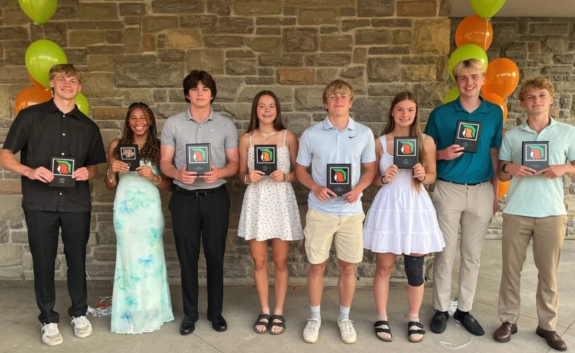 North Park Collegiate Athletic Banquet Award Winners