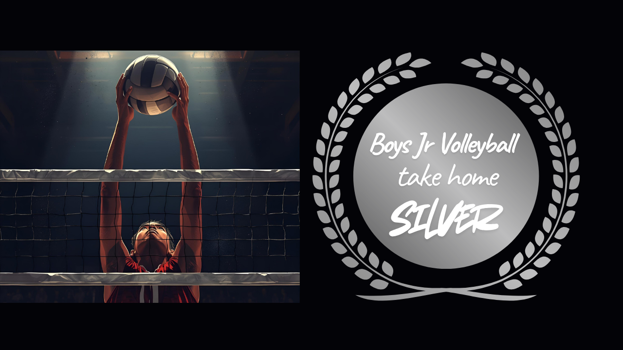 Silver Medal Boys Jr Volleyball