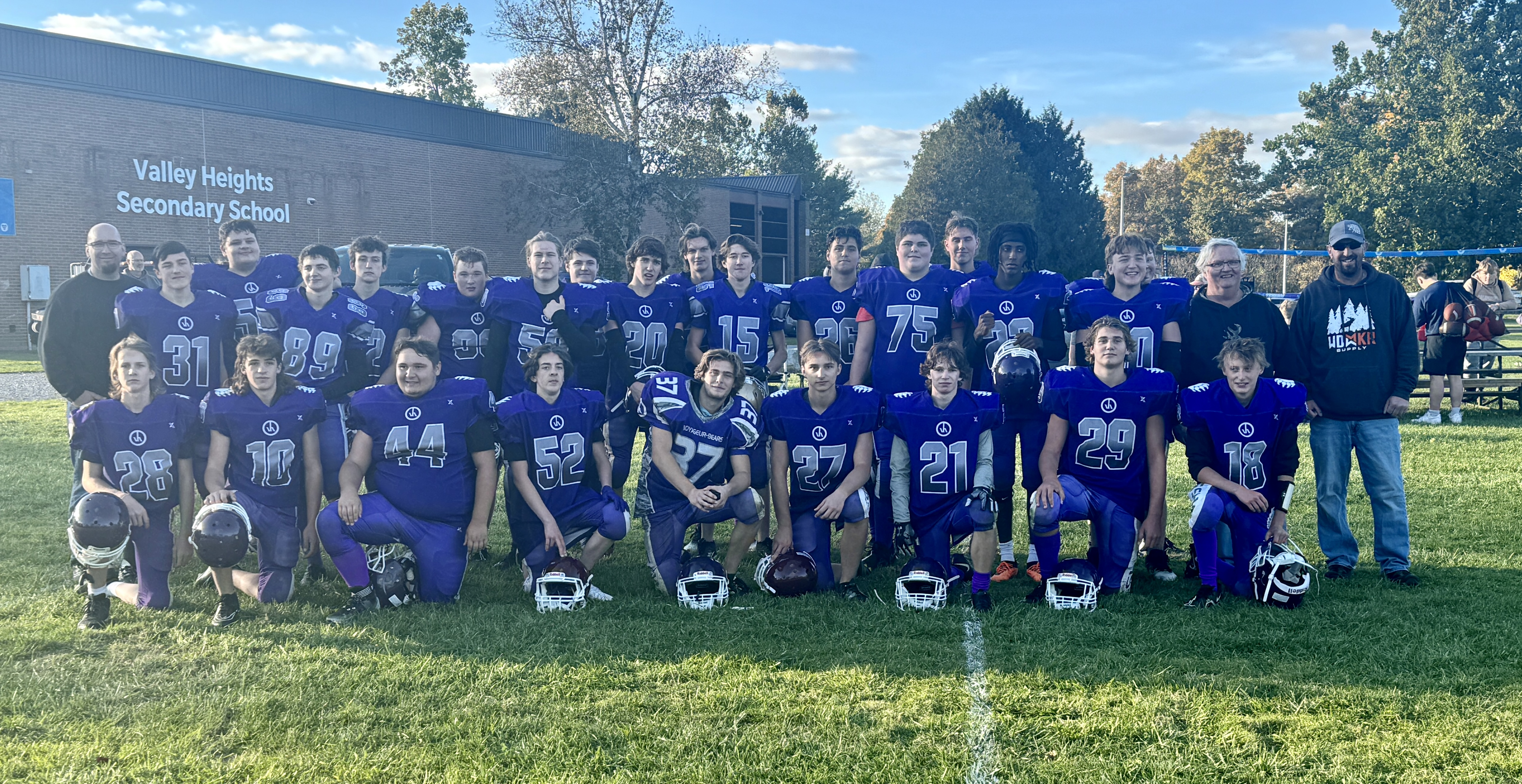 Valley Heights Football Team