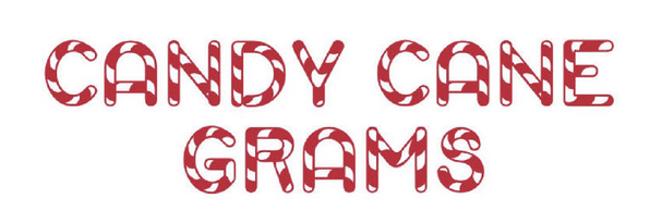 Screenshot 2025-11-19 at 9.35.58 AM Image with red & white striped lettering that says candy cane grams